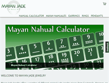Tablet Screenshot of mayan-jade-jewelry.com
